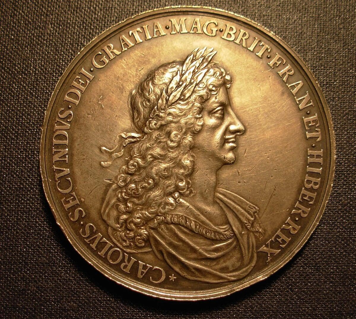 King Charles II 1667 Medal