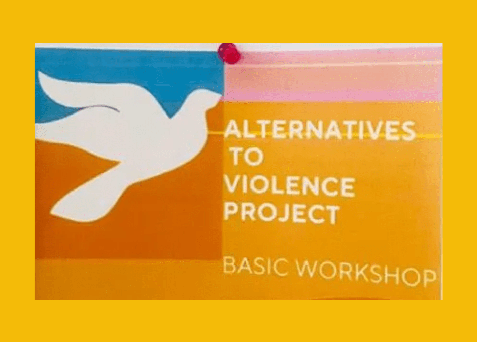 Alternative to Violence Project: At Work Inside & Outside Prison