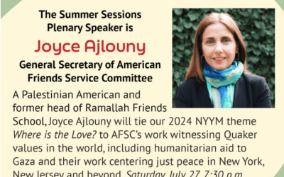Summer Sessions Plenary Speaker: Joyce Ajlouny