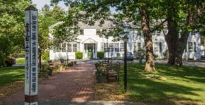 A view of Oakwood Friends School where New York Yearly Meeting Summer Sessions 2025 will be held