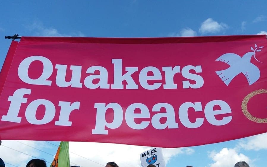 Quakers for peace - credit to: Ranran Ju Big Day of Action MFW